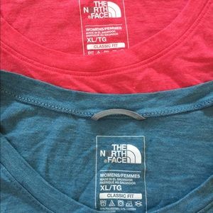 Women’s Xl north face tops